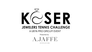 Koser Jewelers Tennis Challenge  Semifinals  Finals  8112024 [upl. by Iyre]