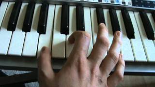 Insomnia on piano Tutorial EASY [upl. by Elga]