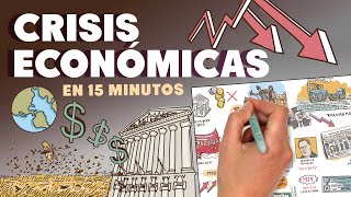 Crisis económicas a lo largo de la historia [upl. by Esalb984]