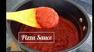 Pizza Sauce Recipe  Homemade Pizza Sauce Easy by HUMA IN THE KITCHEN [upl. by Freddie926]