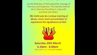 SPIRITUAL SIGNIFICANCE OF HOLI FESTIVAL [upl. by Kunz]