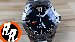 Steinhart Ocean 39 vintage GMT Orange OLKO edition [upl. by Liatnahs]