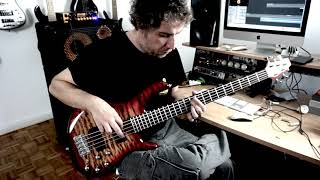 BAD AS ex BADASS  new album  bass recording session [upl. by Eeldarb]