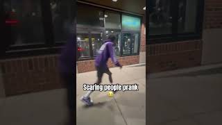 Scare prank on girls😭💀 funny comedyfilms reels foryou tiktok comedy viral [upl. by Neellok]