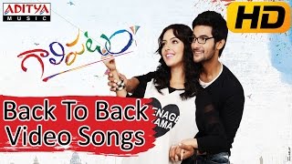 Galipatam  Back To Back Video Songs  Aadi Erica Fernandes Kristina Akheeva [upl. by Anyaled]