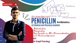 Penicillin Antibiotics  Basic Pharmacology  By Dr Kapil Pandey Loksewa NPC License Exam [upl. by Crin452]