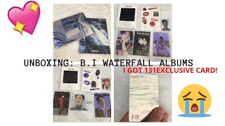 UNBOXING BI WATERFALL ALBUM I GOT 131 EXCLUSIVE CARD [upl. by Beker]