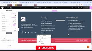 How to Create a Simple Footer on Wordpress Using Elementor  Web Design [upl. by Humble]