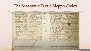 26 Masoretic Text Examined [upl. by Ennaed]