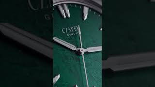 Czapek Antarctique Green Meteor watches independentwatchmaking czapek collectivehorology [upl. by Ver713]