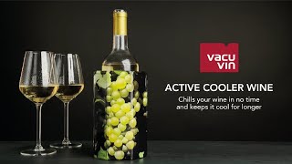 Vacu Vin  Active Cooler Wine Grapes  Chills your wine in no time and keeps it cool for longer [upl. by Stephenson]