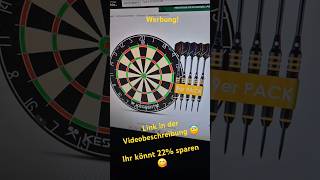 KESSER Dartscheibe Korb 9 Pfeile amazon Angebot sparen kesser dartscheibe dart Pfeil günstig [upl. by Emirak875]