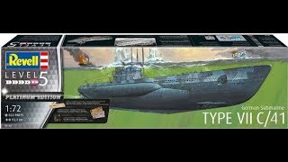 Revell TypeVII Build Part I [upl. by Sup]