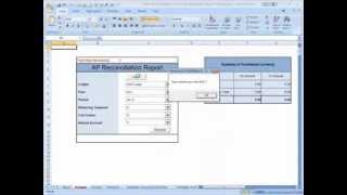 The Payables Reconciliation Demonstration Spreadsheet [upl. by Eiromem587]