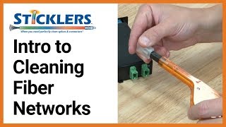 Sticklers Cleaning Fiber Networks Part 1 of 3 [upl. by Bengt]