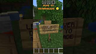 LEGEND NEVER DIE TECHNOBLADEminecraft gaming shorts technoblade [upl. by Yeh]