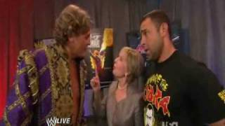 Santino MarellaGuest Host and William Regal segment RAW 07 12 2010 [upl. by Ellahcim]