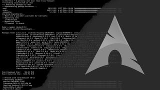 Arch Linux Installation Walkthrough  2024 [upl. by Koosis160]