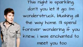 Enchanted  Owl City Instrumental  Lyrics [upl. by Idnahr]