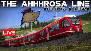 The AHHHrosa Line  ABe 812 Allegra [upl. by Noskcire812]