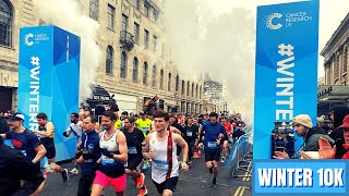 London Winter 10k 2022 Race Day Vlog [upl. by Hennessy]