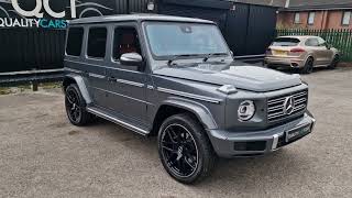 2022 72 Mercedes G400d AMG Line Premium Plus in Selenite Grey Walk Around [upl. by Ettelliw]