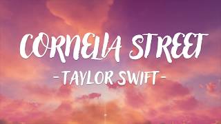 Taylor Swift  Cornelia Street Lyric Video [upl. by Alleinnad]