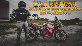 Lifan KPR 165R  55000kms  User Experience and Modifications Discussions [upl. by Hewett]