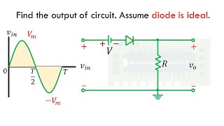 Biased Positive Series Clipper 5 [upl. by Ycnay]