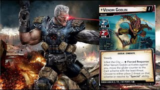 Marvel Champions  Cable vs Venom Goblin [upl. by Eudora]