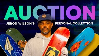 Jeron Wilson’s first pro model graphics from Girl Skateboards  Auction [upl. by Kessia837]