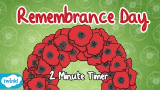 Remembrance Day  2 Minute Silence Timer  Reflection [upl. by Razatlab173]