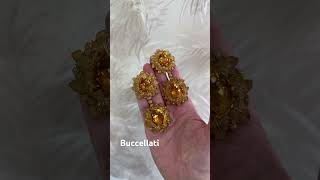 buccellati earrings jewelry estatejewelry palmbeach jewellery vintagejewerly luxury style [upl. by Ricca]