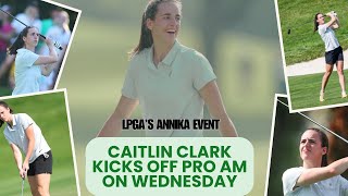 Caitlin Clark’s to tee off at the Pro Am on Wednesday [upl. by Sldney]