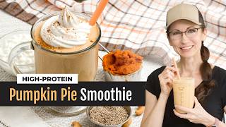 Protein Pumpkin Cottage Cheese Smoothie Weight Loss [upl. by Orsola]