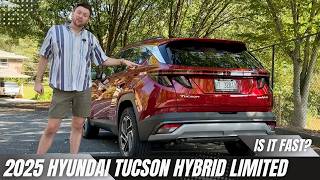 The 2025 Hyundai Tucson Hybrid Limited Is Really Quiet [upl. by Unhsiv]