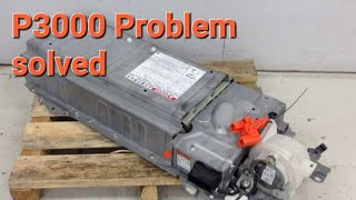 P3000 Change toyota Auris Aqwa Prius hybrid batteryHow to Change toyota hybrid battery [upl. by Sivolc]