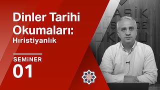 Dursun Ali Aykıt Hıristiyanlık Arka Plan Olarak Yahudilik 1 Seminer [upl. by Izabel]