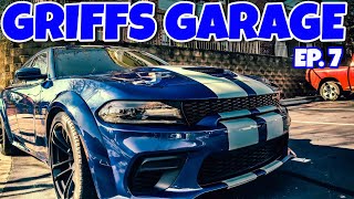 GRIFFS GARAGE EPISODE 7 Widebody Charger Racing Stripes [upl. by Karry]