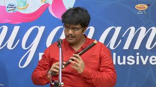 Krishna Pawan Kumar Flute – VENUGANAM Flute Festival 2024 [upl. by Inalej]