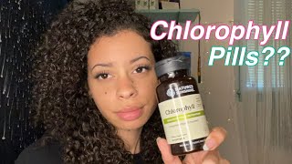 Trying Chlorophyll in Pill Form  10 Day Review [upl. by Neivad]