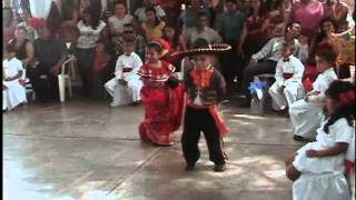 BEBESIN BAILANDO EL JARABE TAPATIO JARDIN DE NIÑOS CUBIRI DEL AMOLE GVE SIN [upl. by Gnal580]