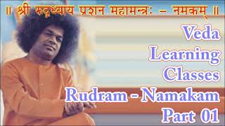 Learn Namakam First Anuvaka Part 01 Veda Classes [upl. by See]