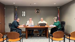 Laclede County Commission Meeting October 1 Pt II Insurance Scheduling [upl. by Otsugua]