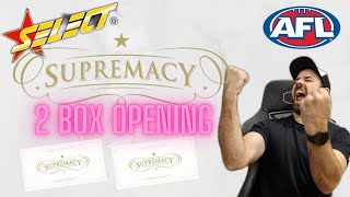 Select AFL SUPREMACY 2024  2 Box opening [upl. by Sunshine]