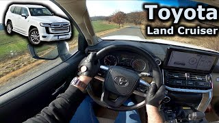 2022 Toyota Land Cruiser 300  POV test drive [upl. by Ia]