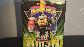 Mighty Morphin Power Rangers Deluxe Ninja Megazord 1995 [upl. by Lucais]