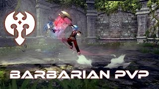 Dragon Nest Barbarian PvP [upl. by Nicolella237]