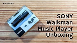 Sony NWZB183F Walkman Unboxing [upl. by Bertina]