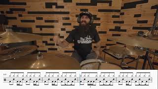 El Estepario Siberiano amp Avenged Sevenfold  Blinded In Chains wo Metronome  Drum Cover [upl. by Sotsirhc]